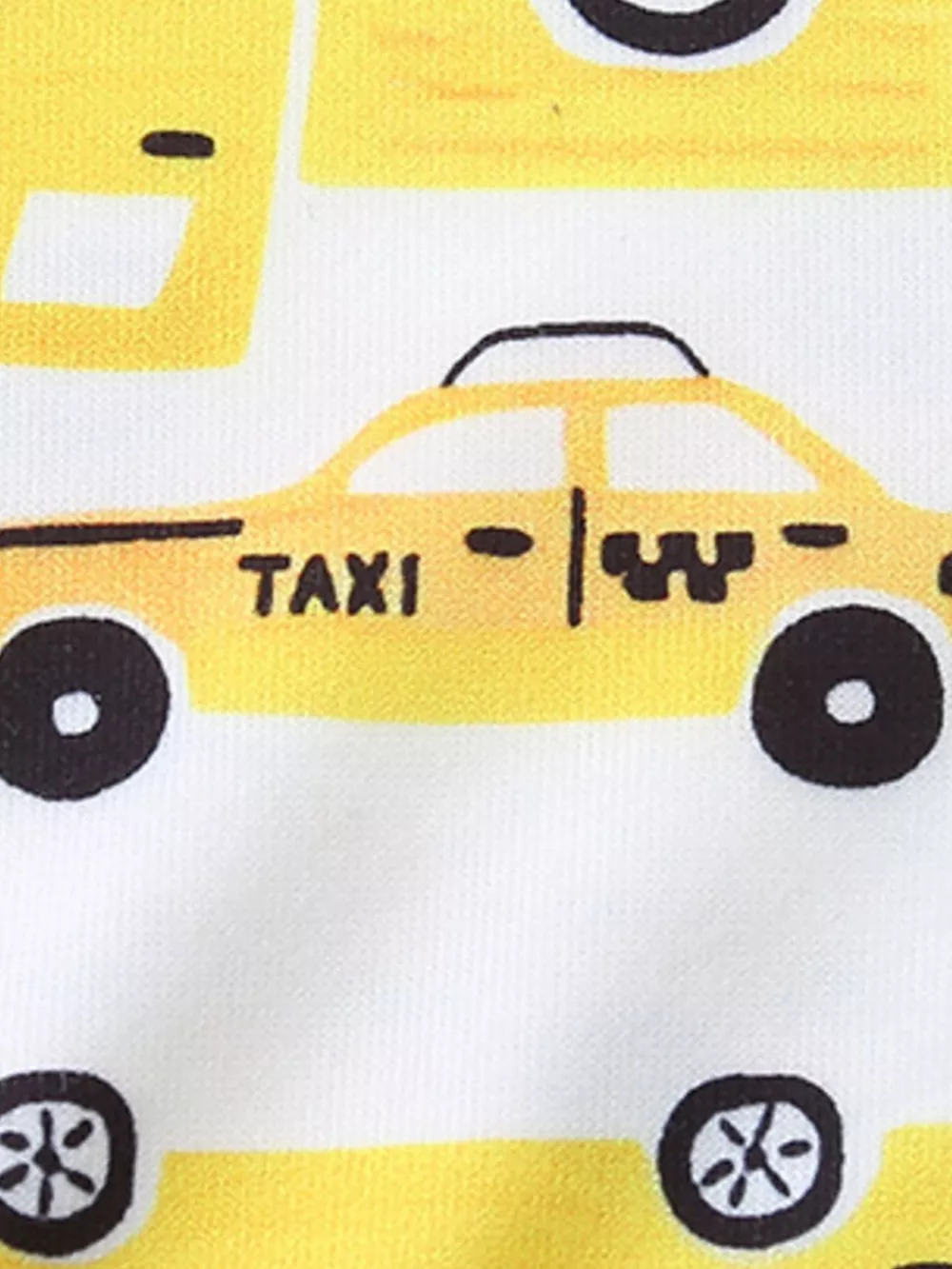 Children's Cartoon Car Print Short Sleeve Pajama Set, image 5