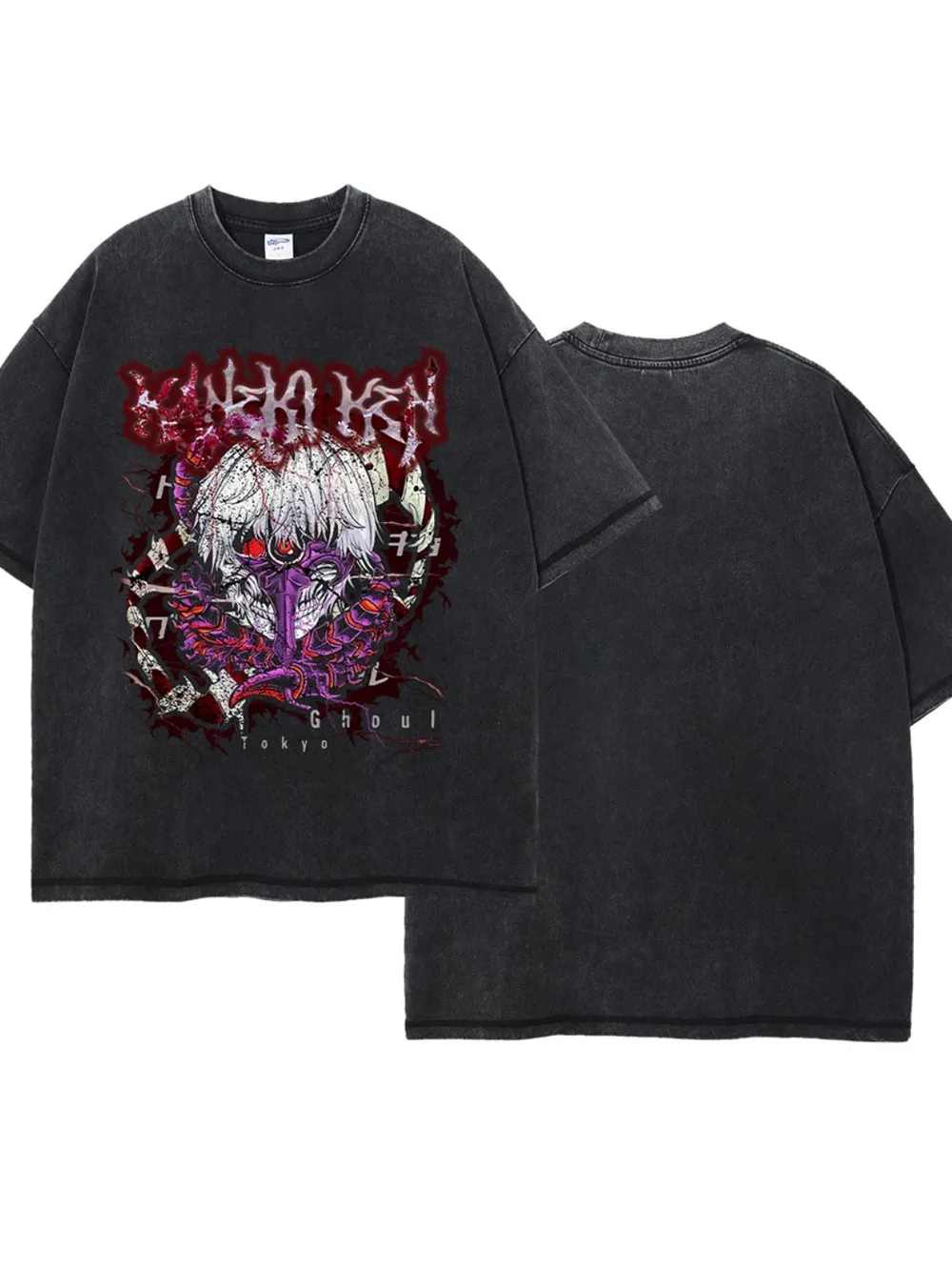 Men's Graphic Round Neck Half Sleeve T-Shirt, image 5