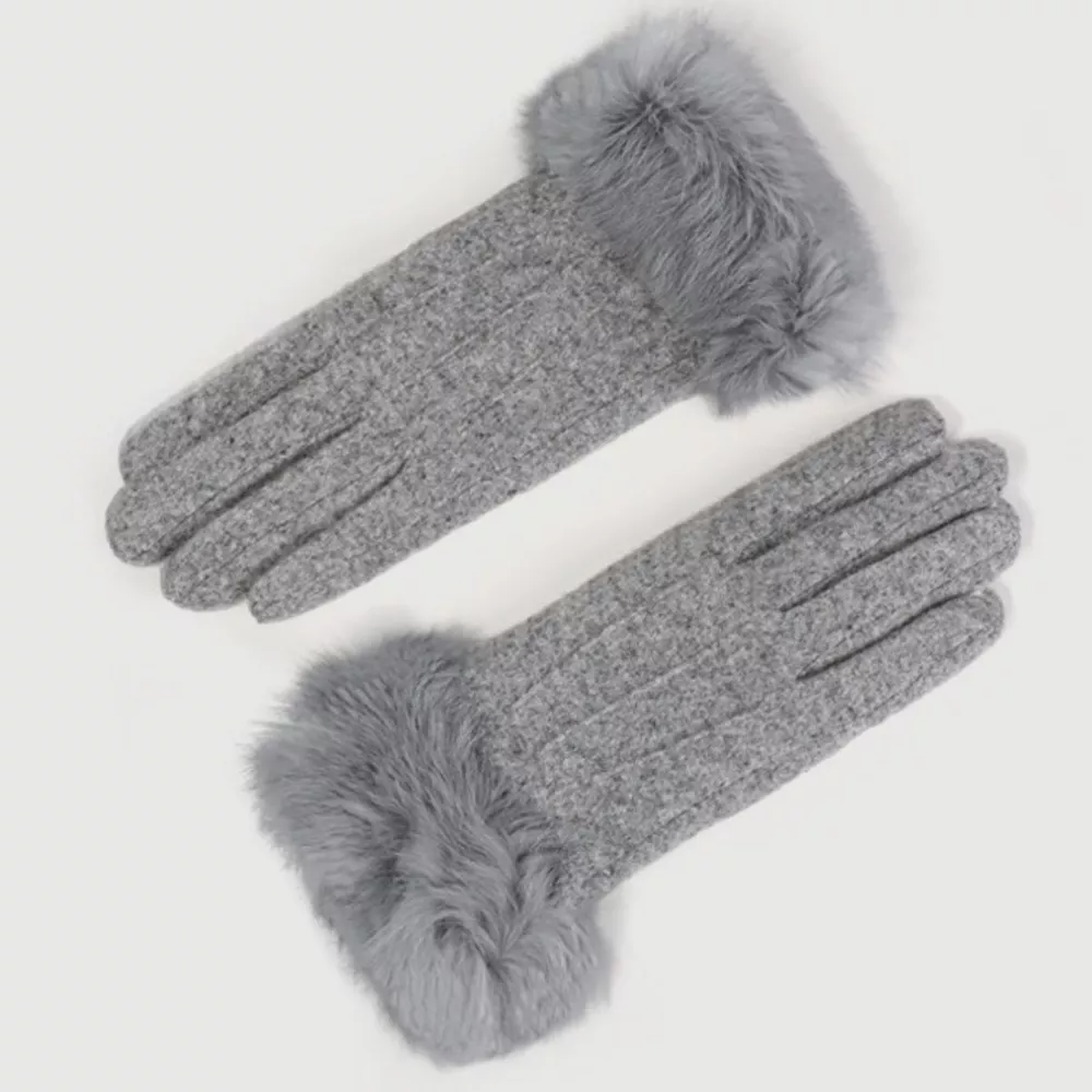 Fur Cuff Gloves, image 3