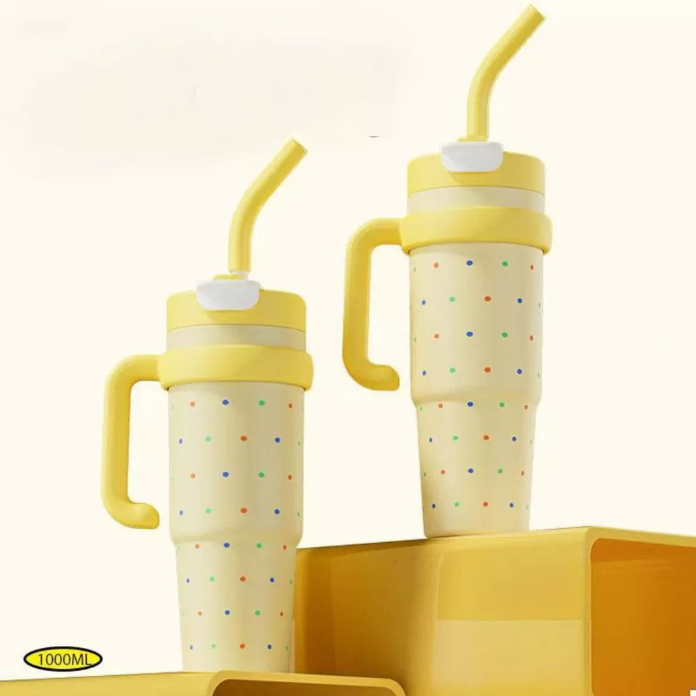 Large Capacity Water Bottle with Straw, image 5