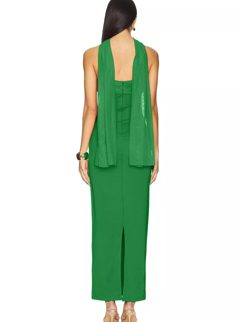 Ruched Tube Maxi Dress, image 15