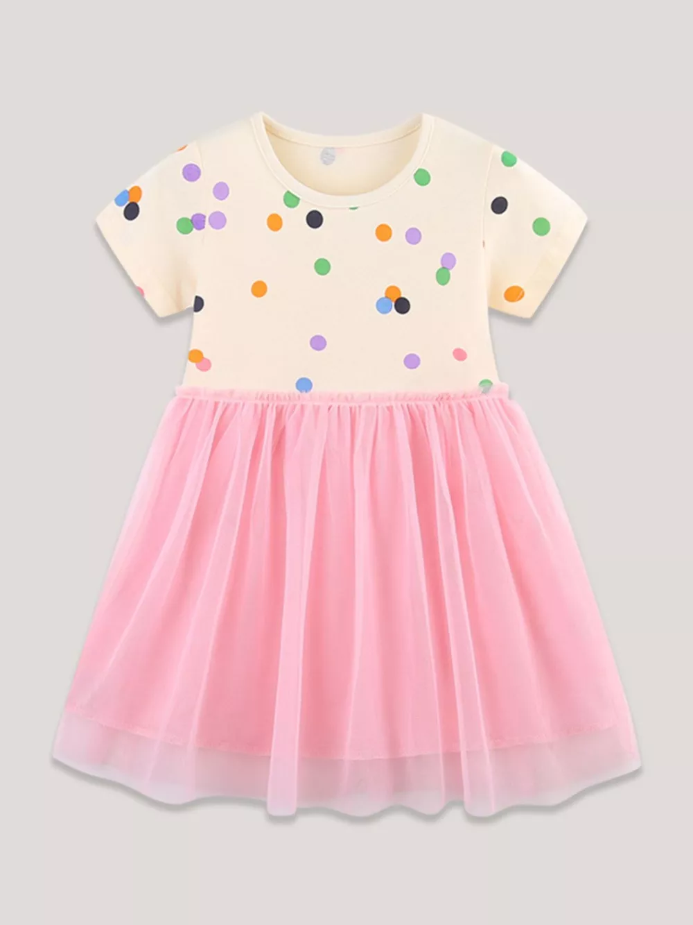 Children's Polka Dot Tulle Dress, image 2
