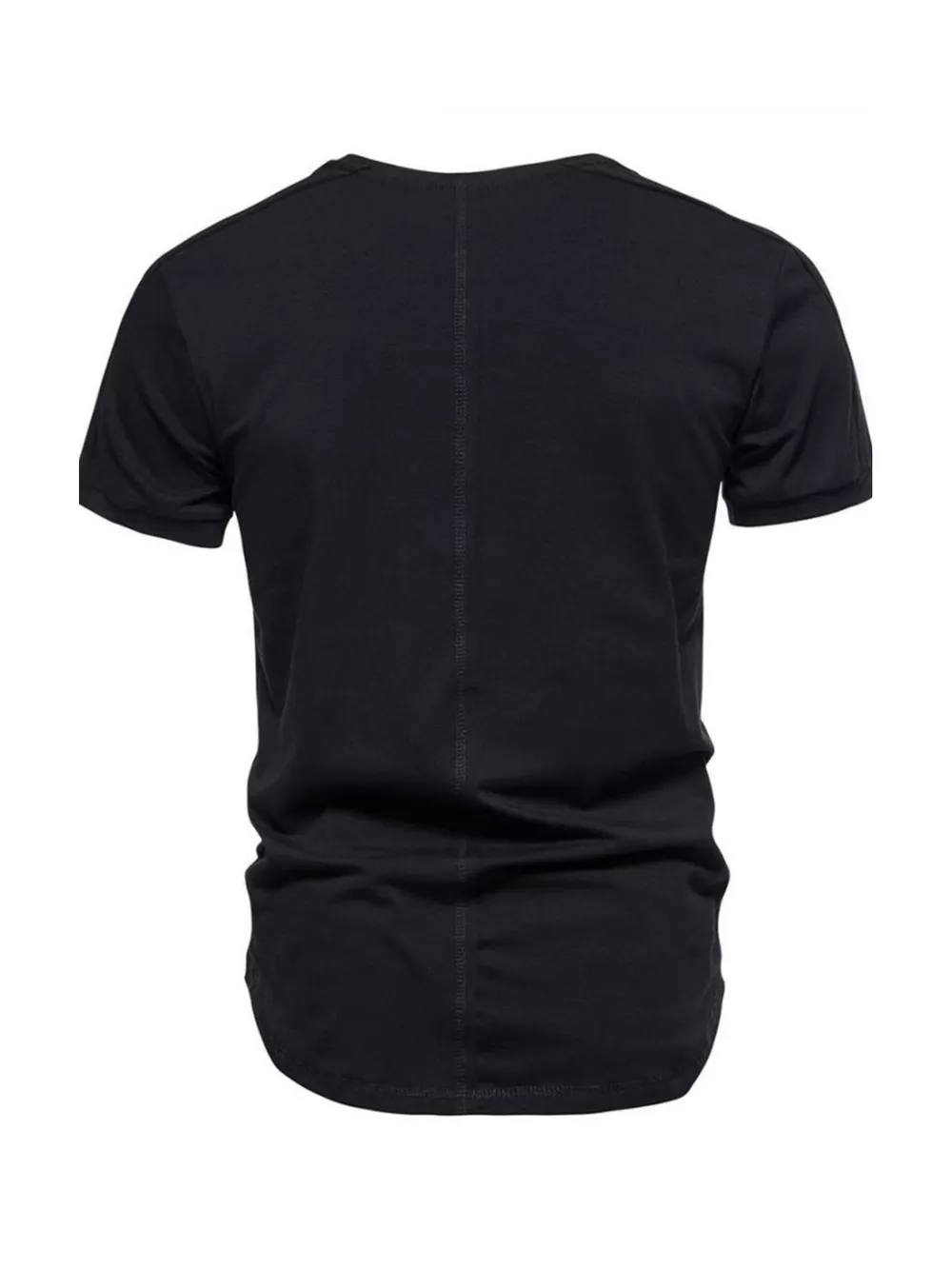 Men's Plus Size Round Neck Tactical Style T-Shirt, image 6