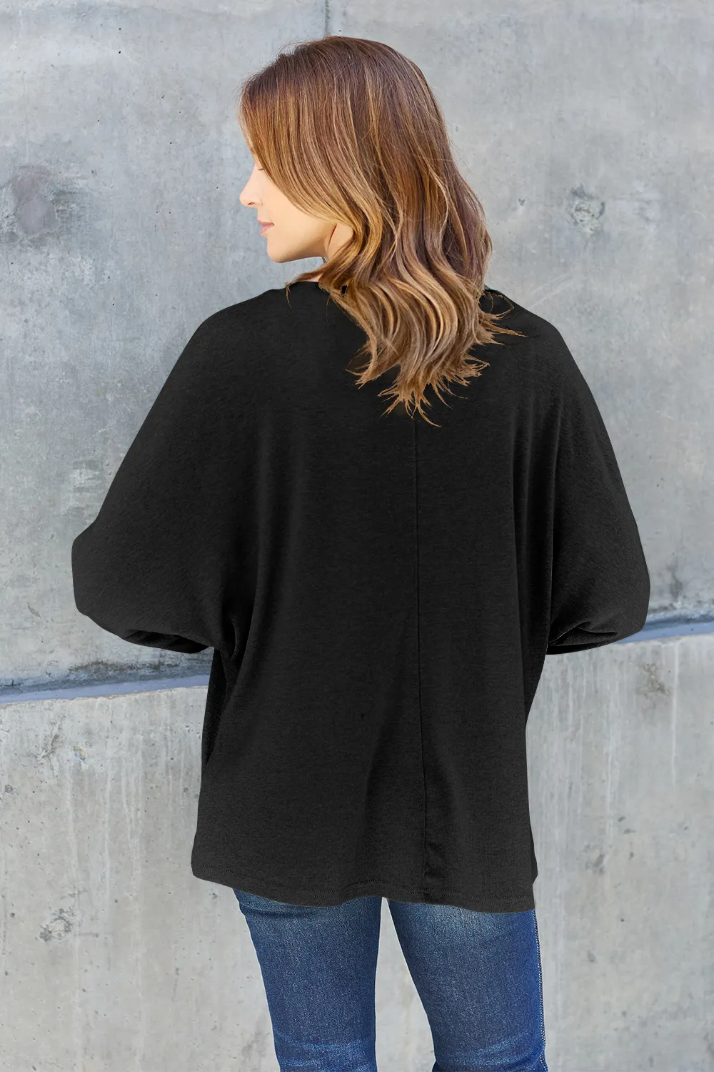 Full Size Round Neck Long Sleeve T-Shirt, image 30