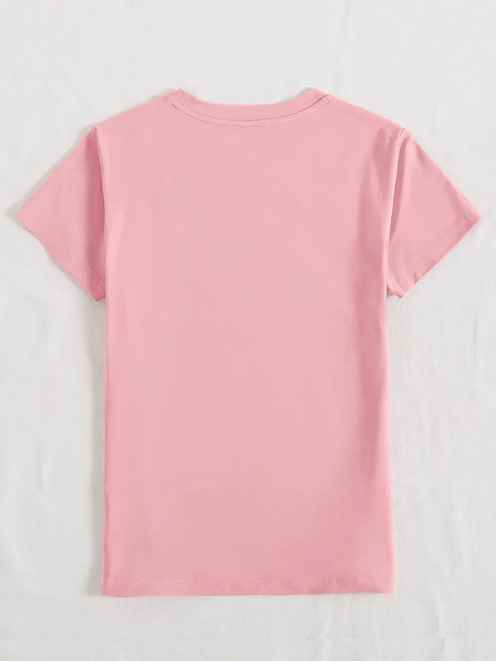 Graphic Round Neck Short Sleeve T-Shirt, image 12