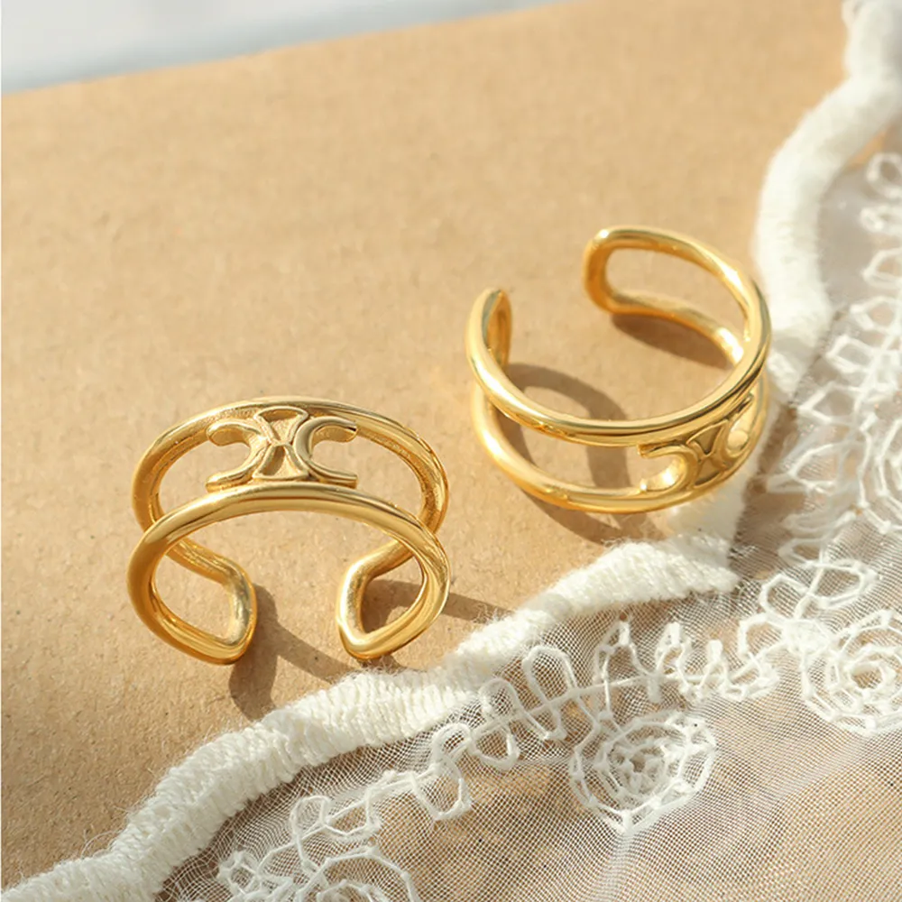 Titanium Steel Double-Layered Ring, image 3