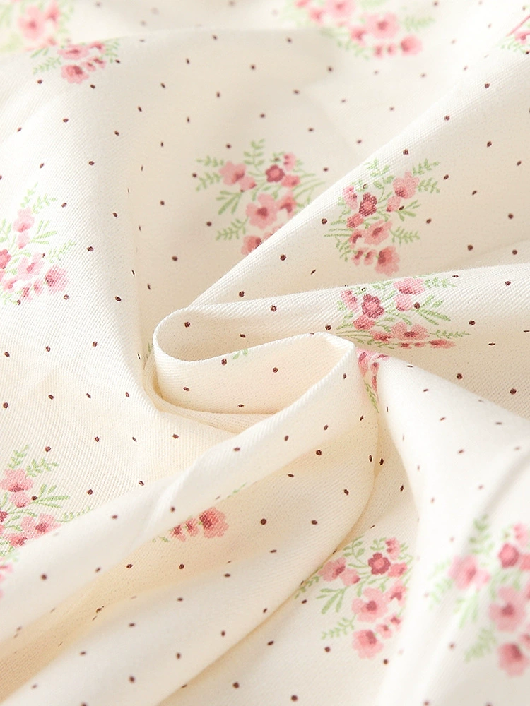 Children's Floral Print Long Sleeve Casual Dress, image 5