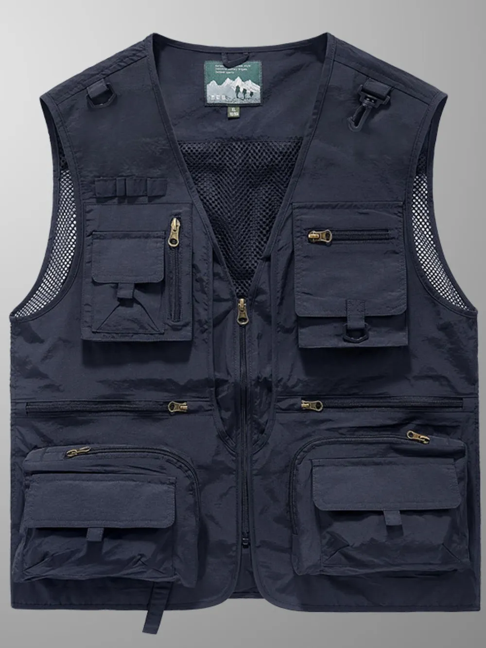 Men's Full Size Zip Up Vest Plus Size, image 7