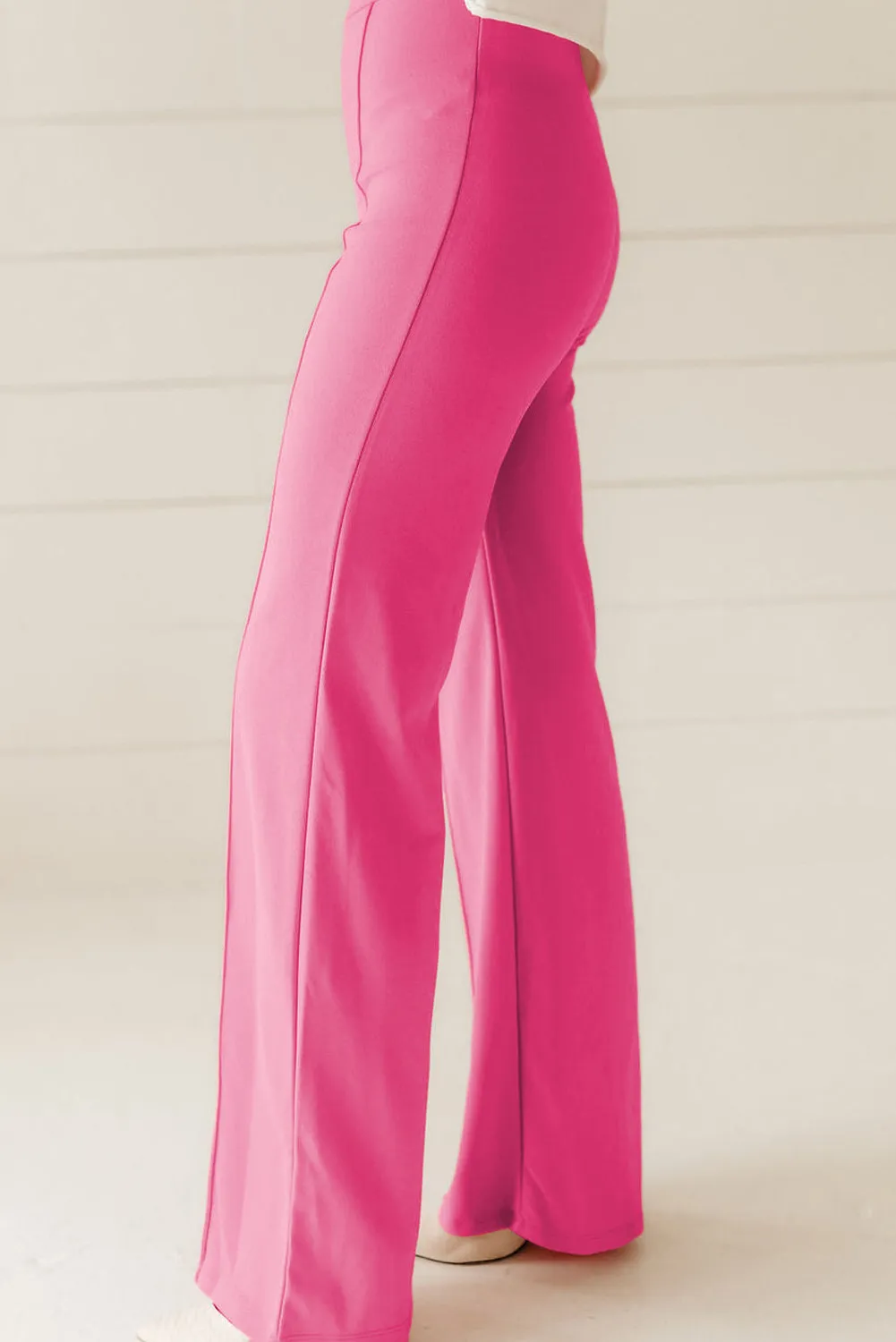 High Waist Straight Leg Pants, image 4