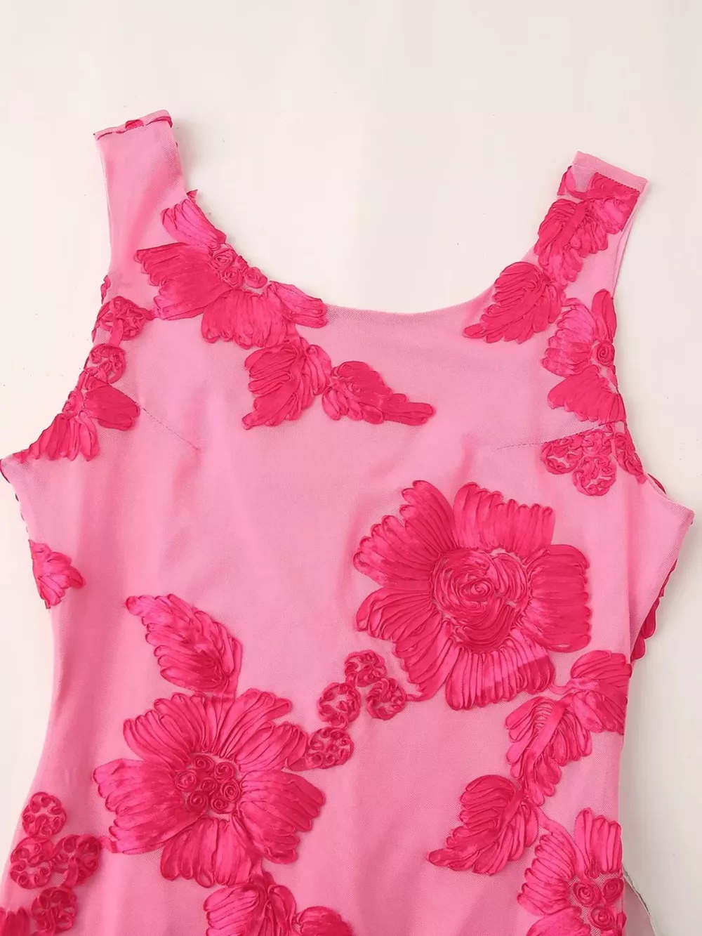 Floral Wide Strap Midi Dress, image 6