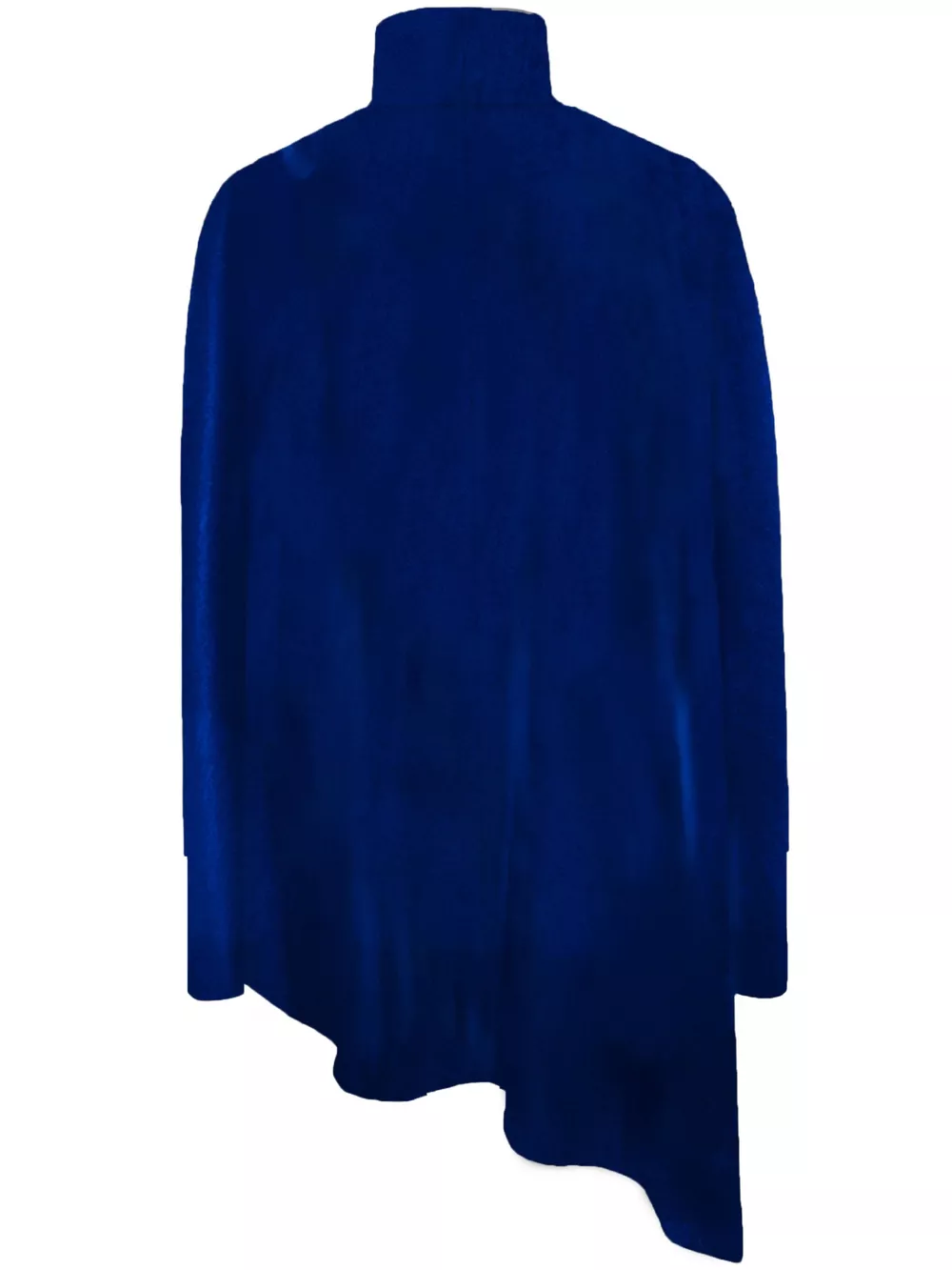 Elegant Turtleneck Asymmetric Hem Top, image 8