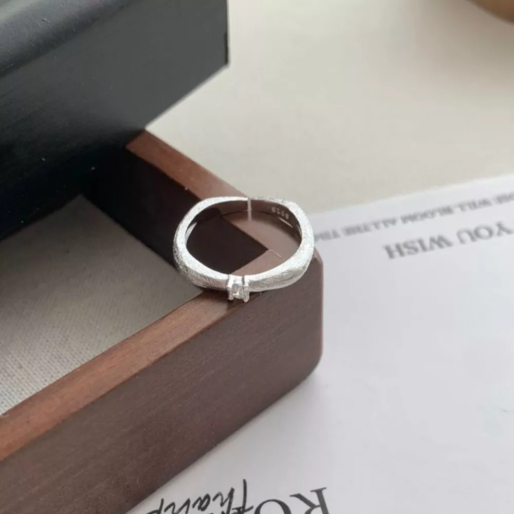 925 Sterling Silver Zircon Ring, image 4