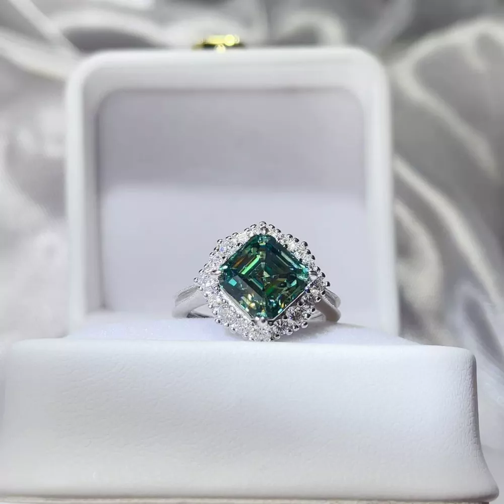 3 Carat Moissanite 925 Sterling Silver Ring, image 7