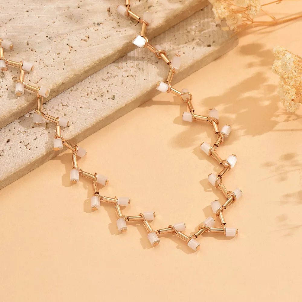 18K Gold-Plated Branch Necklace, image 3