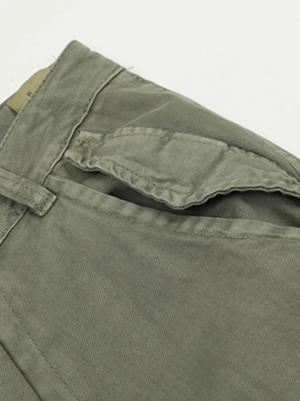 Men's Wide Leg Cargo Jeans with Multi Pockets, image 6