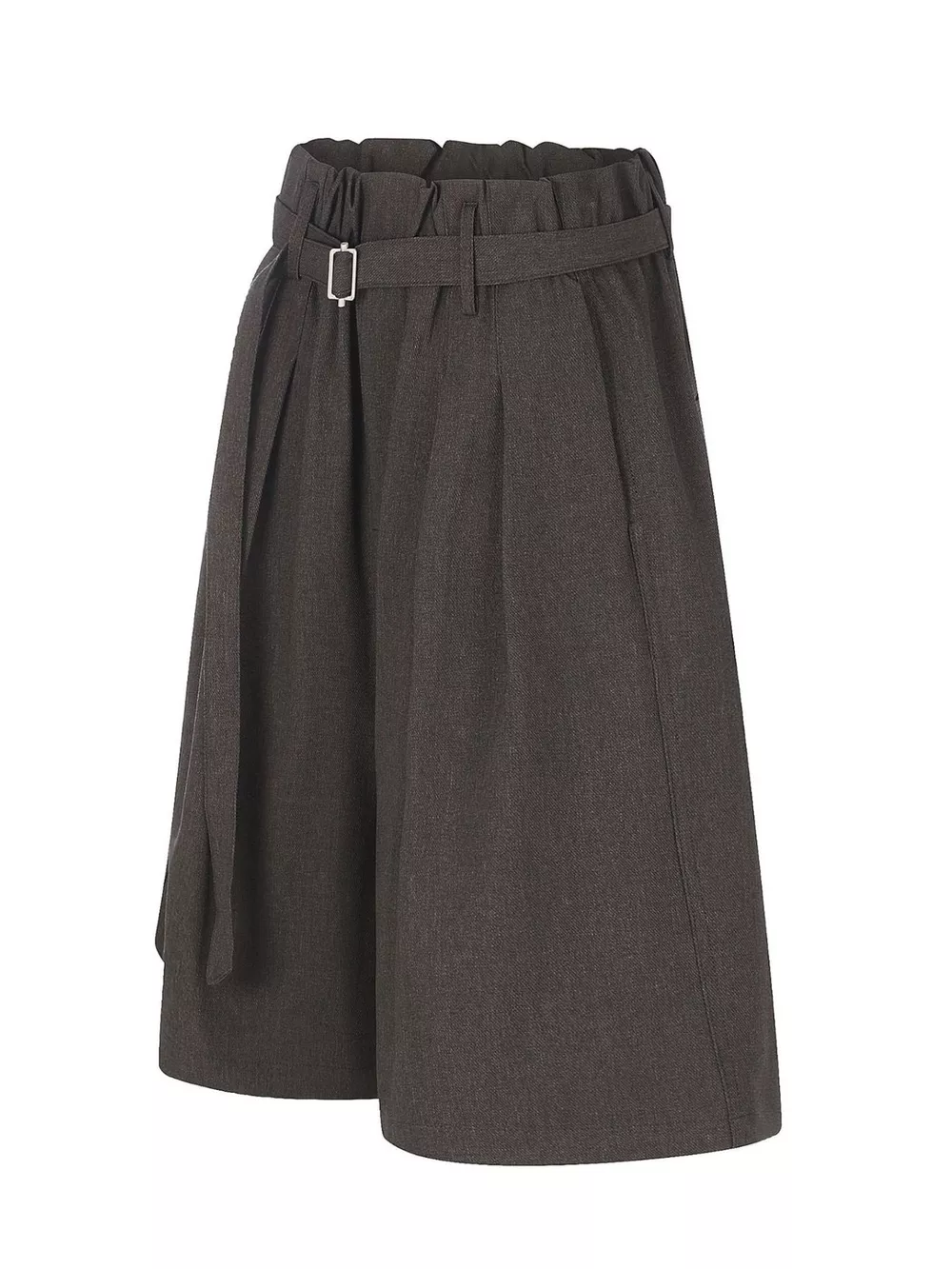 Men's High-Waisted Paperbag Waist Wide-Leg Capris, image 3