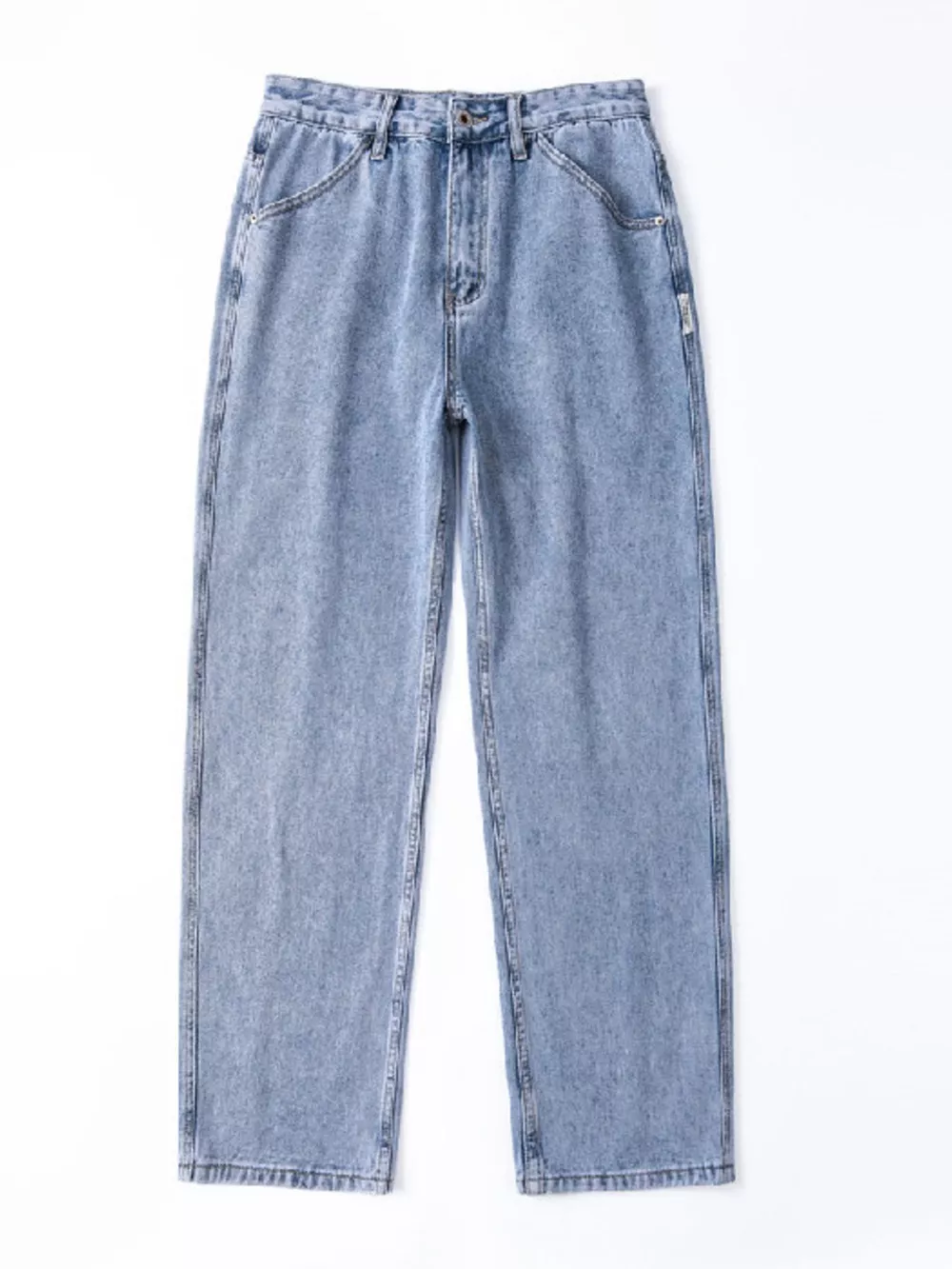 Men's Relaxed Fit Wide Leg Jeans, image 7