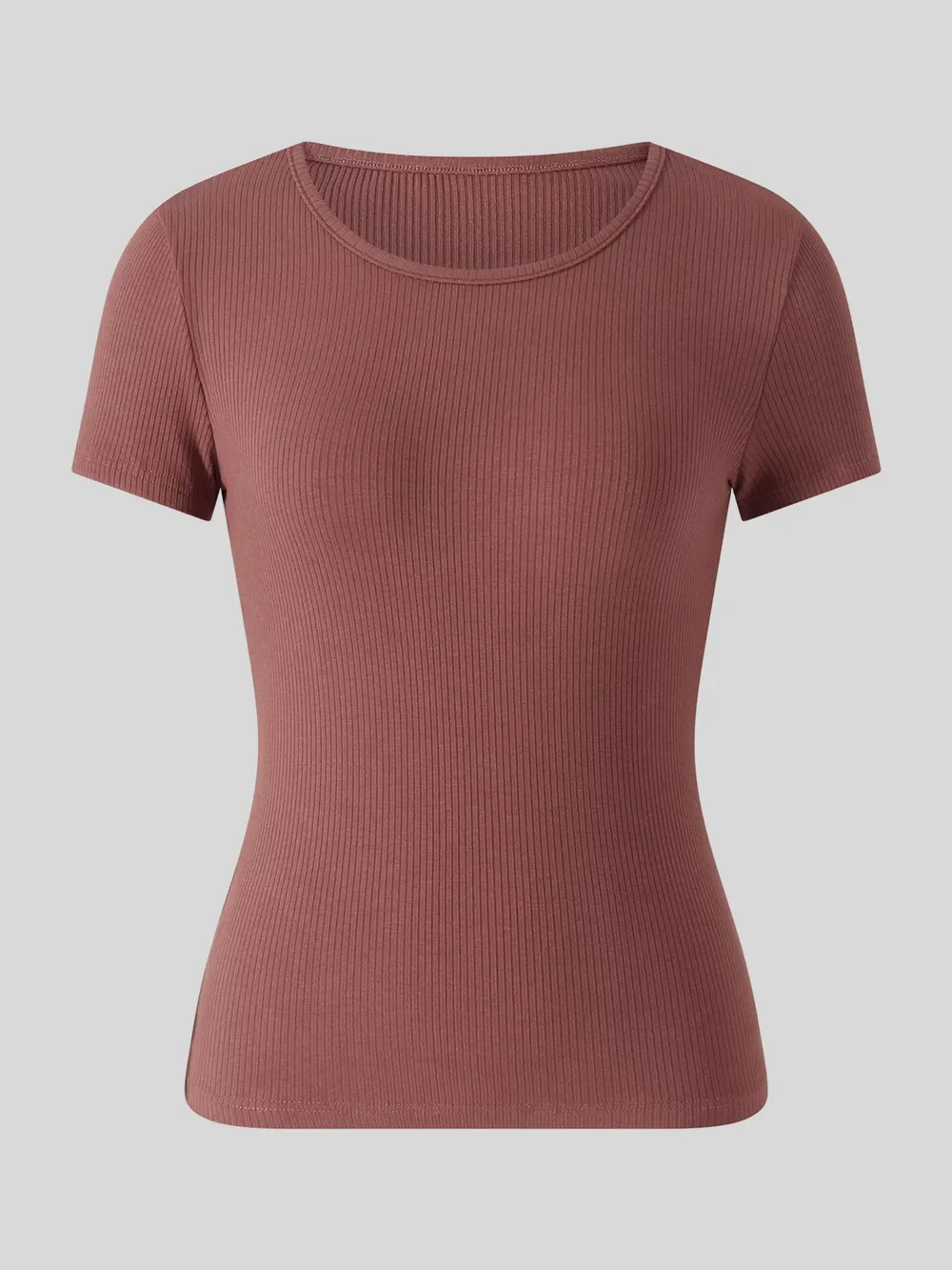 Round Neck Short Sleeve T-Shirt, image 16