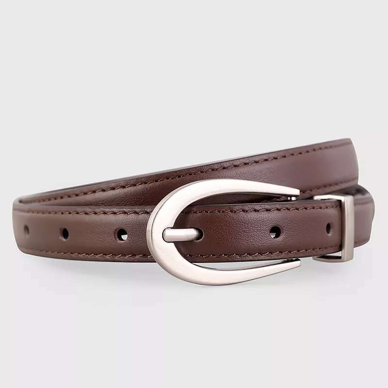 Leather Skinny Belt, image 6