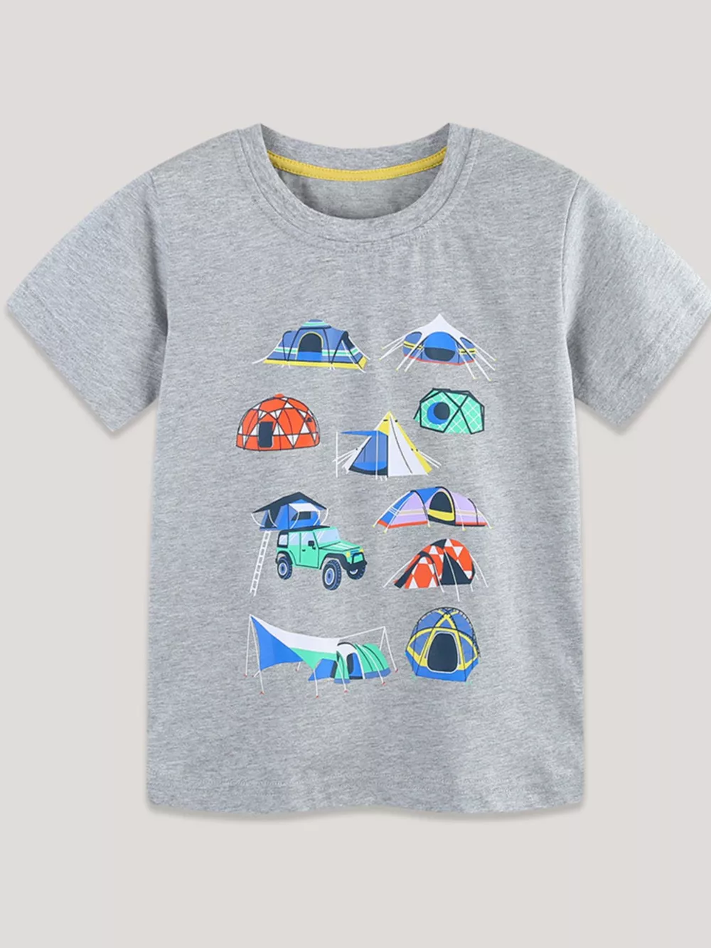 Children's Camping Adventure Graphic Tee
