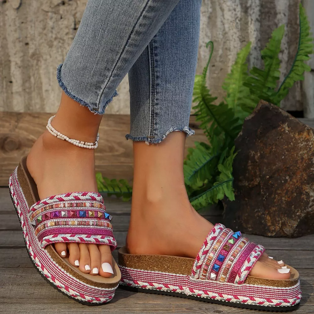 Open Toe Platform Sandals, image 5