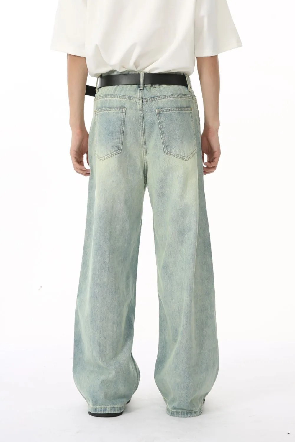 Wide Leg Jeans with Pockets, image 4