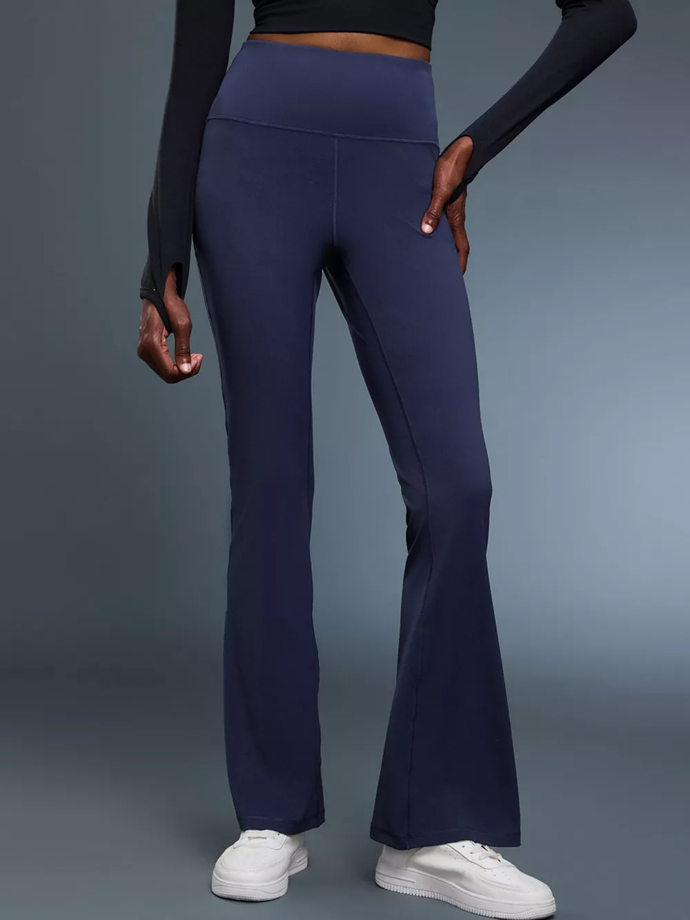 High-Waisted Flare Active Pants, image 17