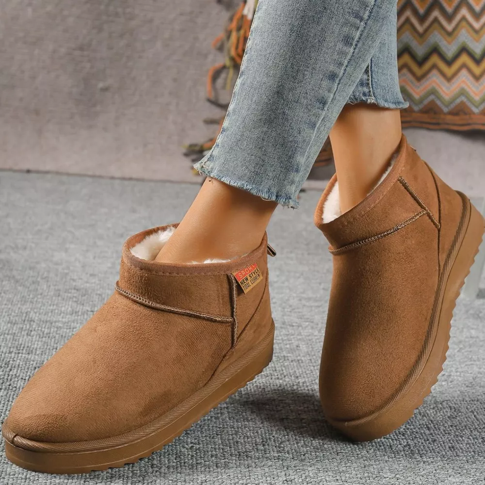 Round Toe Platform Boots, image 6