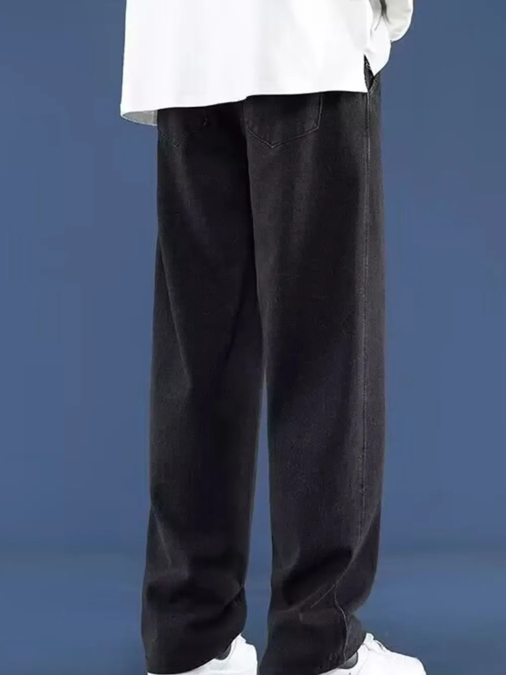 Men's Full Size Wide Leg Jeans Plus Size, image 2