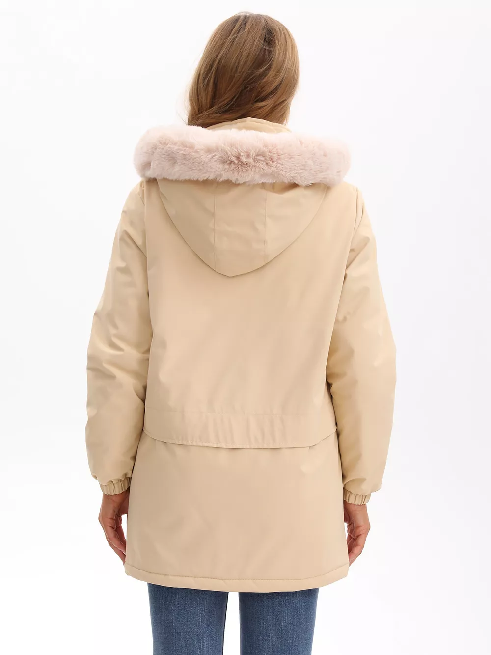 Full Size Fur Hooded Warm Winter Parka Outerwear Plus Size, image 25