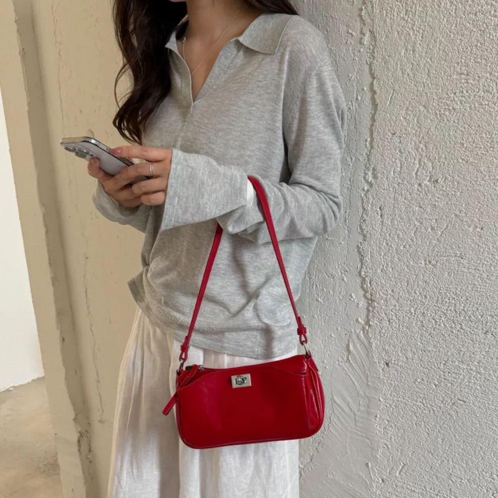 PU Leather Shoulder Bag, image 2