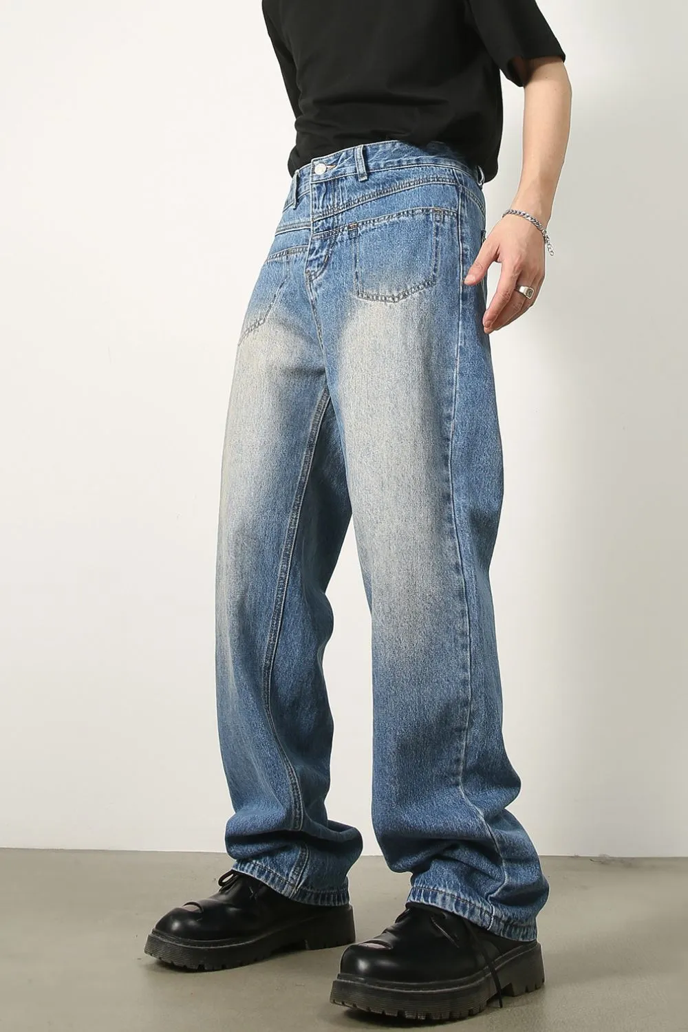 Men's Mid Rise Jeans, image 3