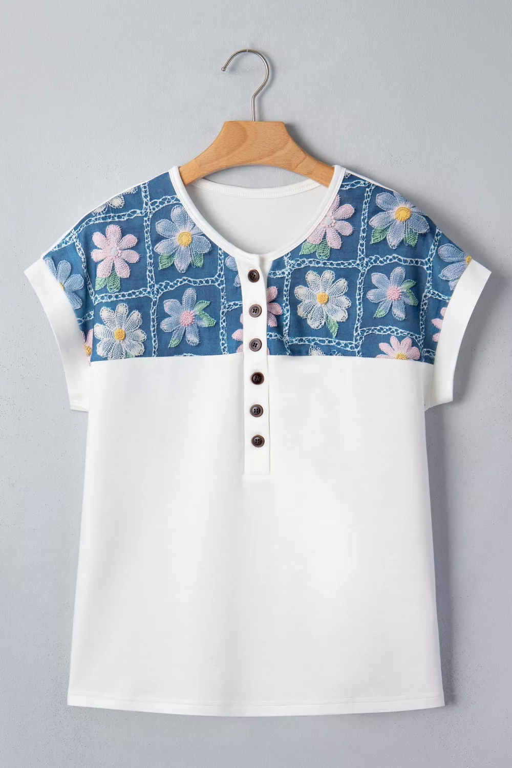 Floral Short Sleeve T-Shirt, image 2