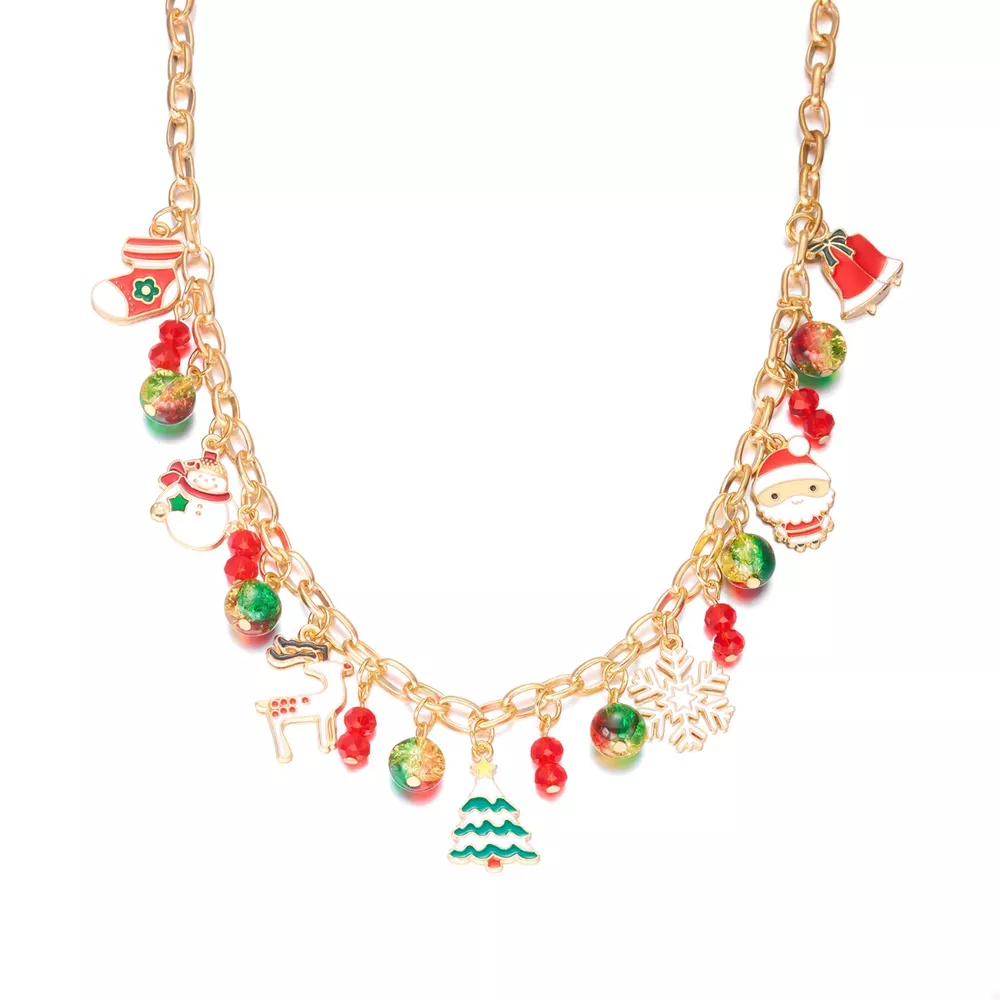 Christmas Themed Charm Necklace, image 8