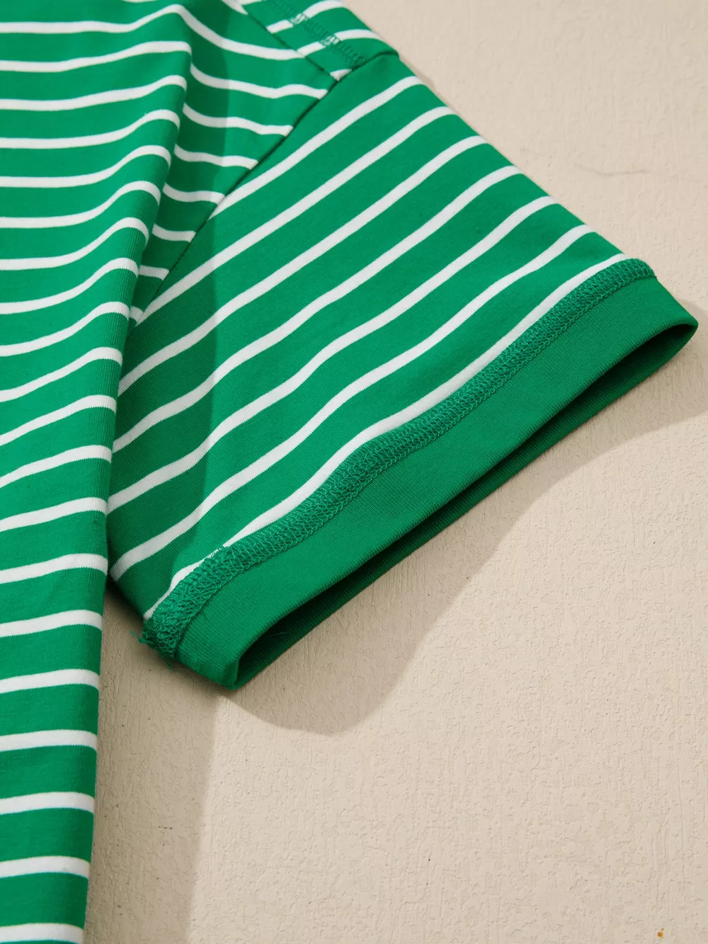 Striped Short Sleeve Relaxed-Fit T-Shirt, image 13