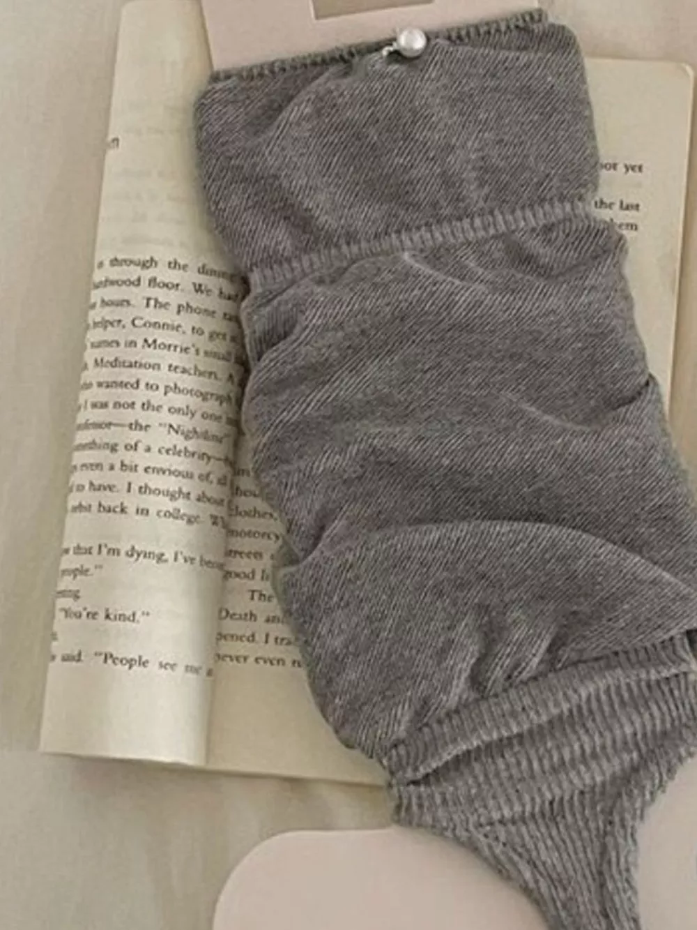 Solid Color Knitted Leg Warmers, image 4