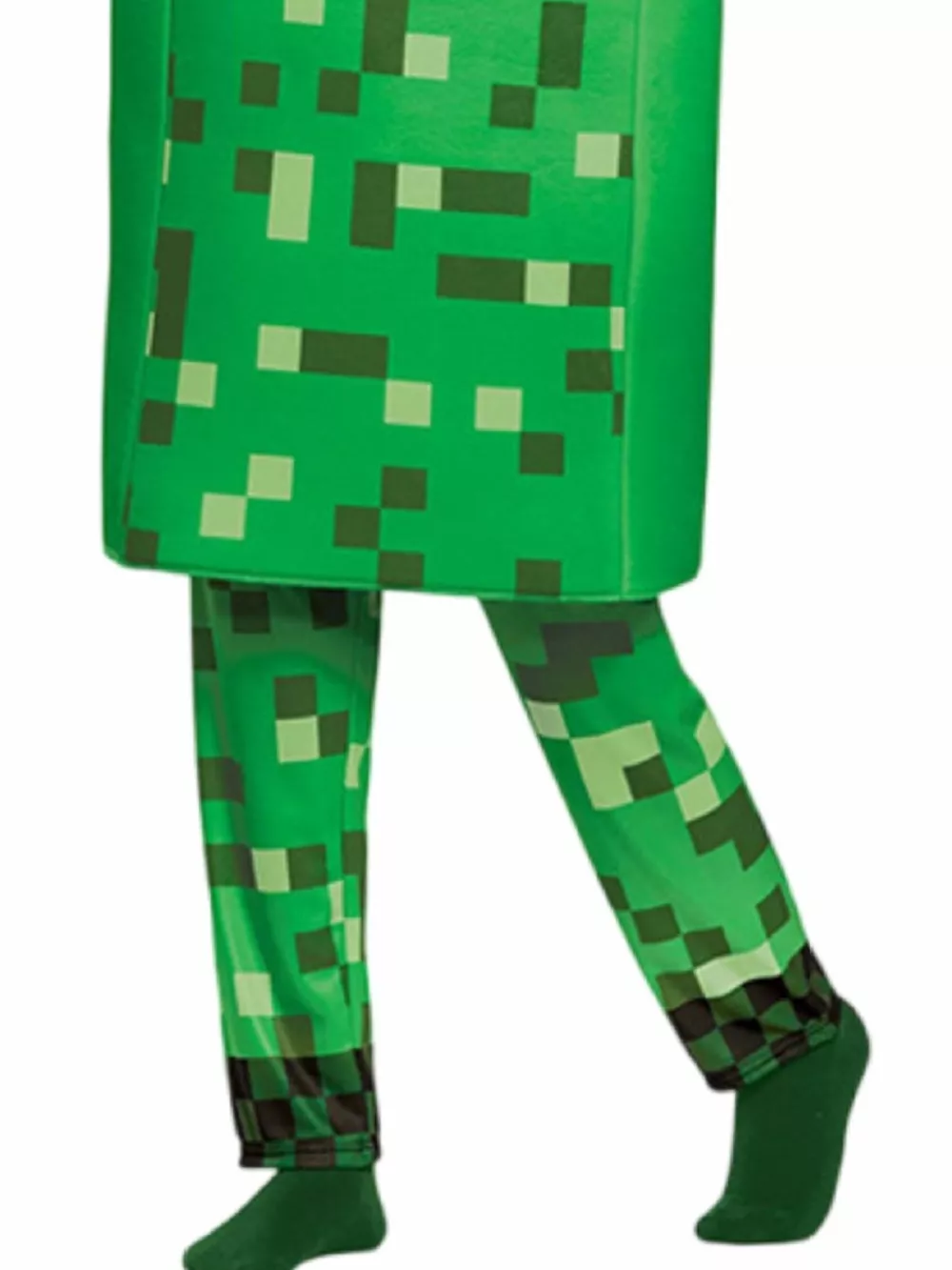 Children's Minecraft Pixelated Print Costume Set, image 6