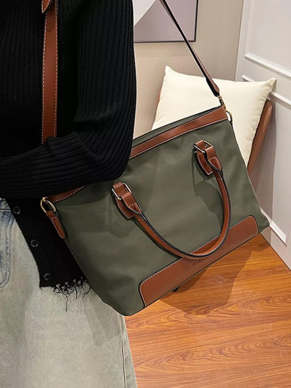 PU Leather Tote Bag, image 6