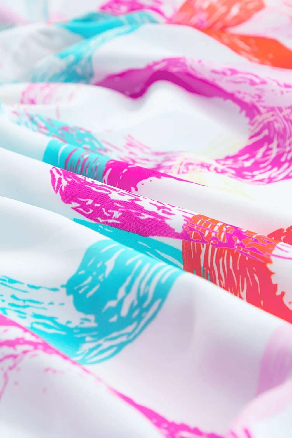 Tied Printed Sleeveless Mini Dress, image 9