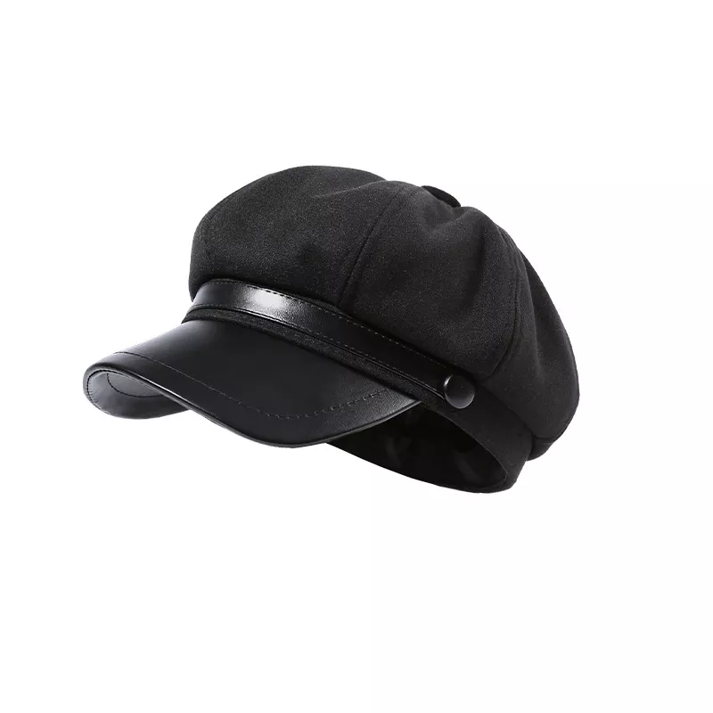 Vintage Octagonal Beret Hat, image 3