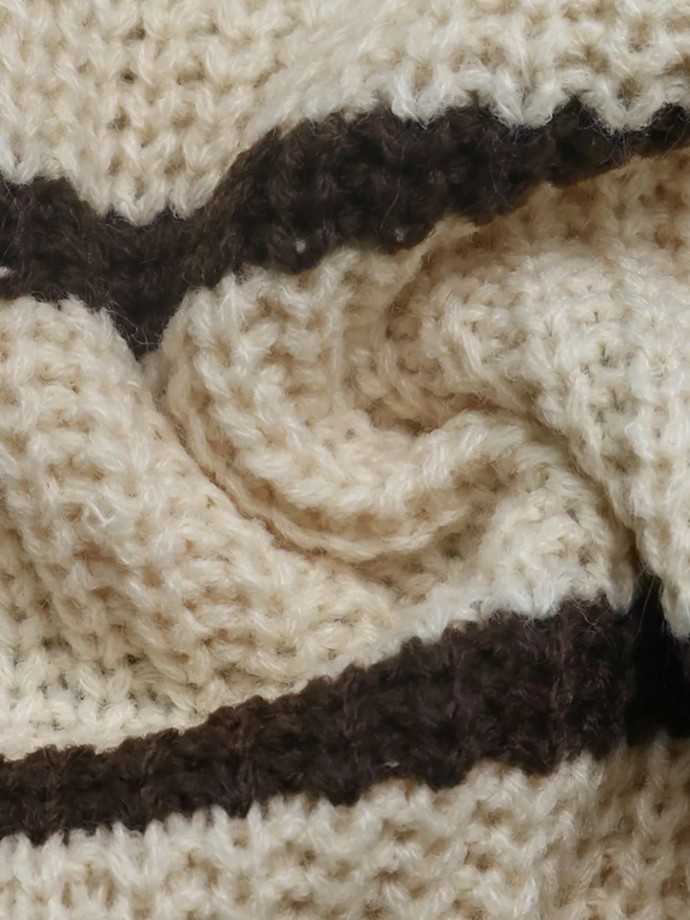 Striped Knit Polo Sweater, image 10