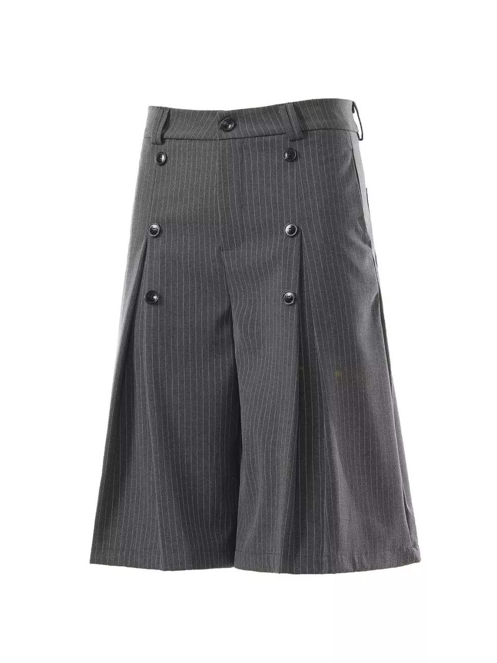 Men's Striped Loose Fit Capris