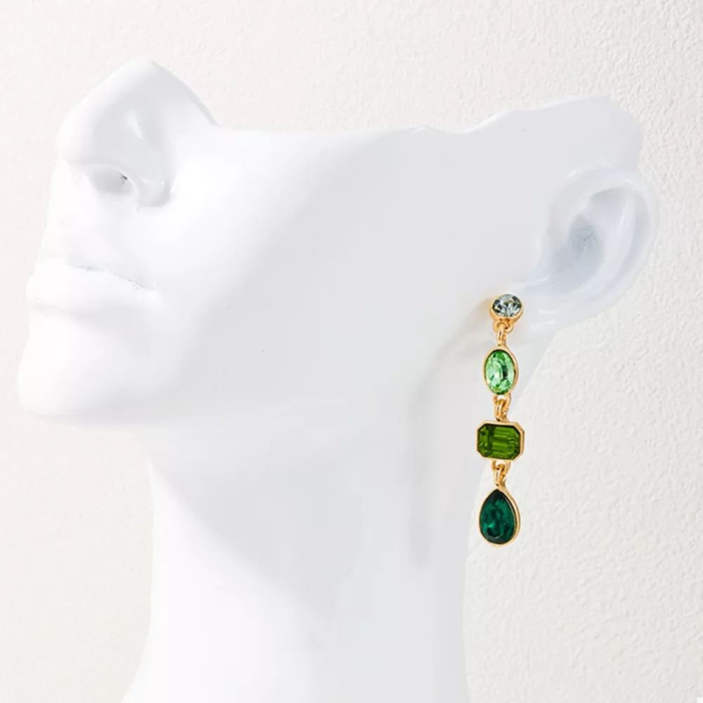 18K Gold-Plated Drop Earrings, image 7