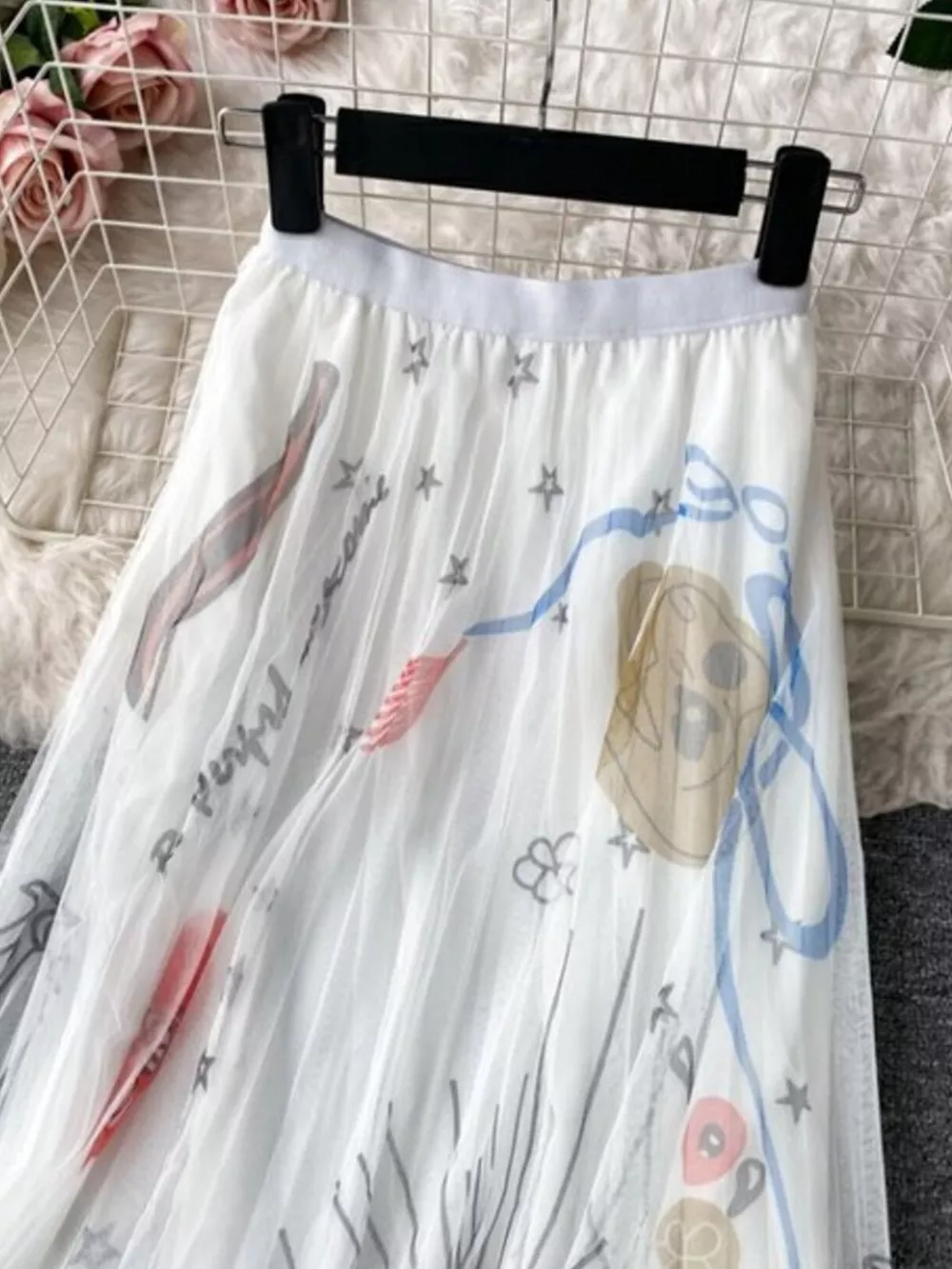 Printed Tulle Skirt, image 19