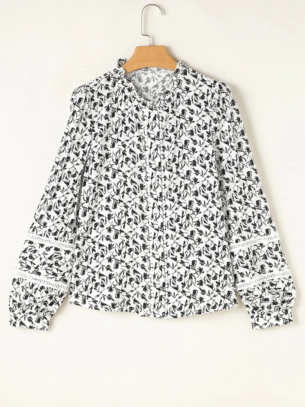 Floral Button Down Long Sleeve Shirt, image 23