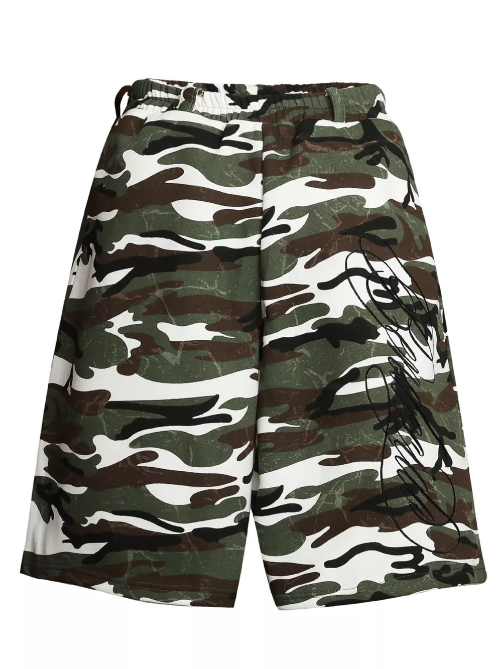 Men's Camouflage Print Capris