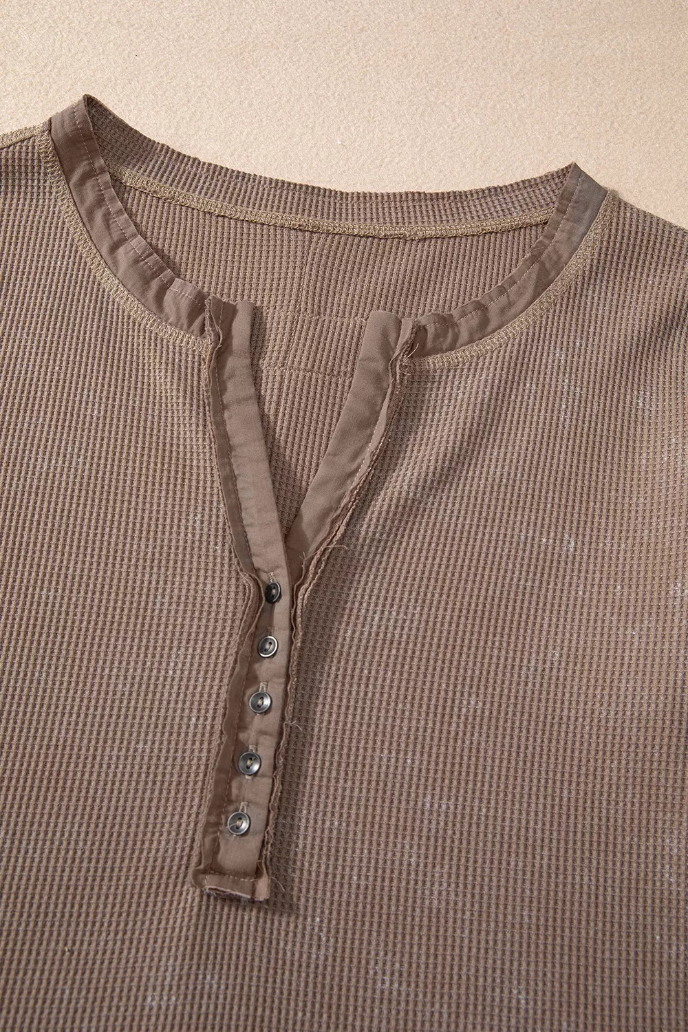 Button Detail Long Sleeve Top, image 9