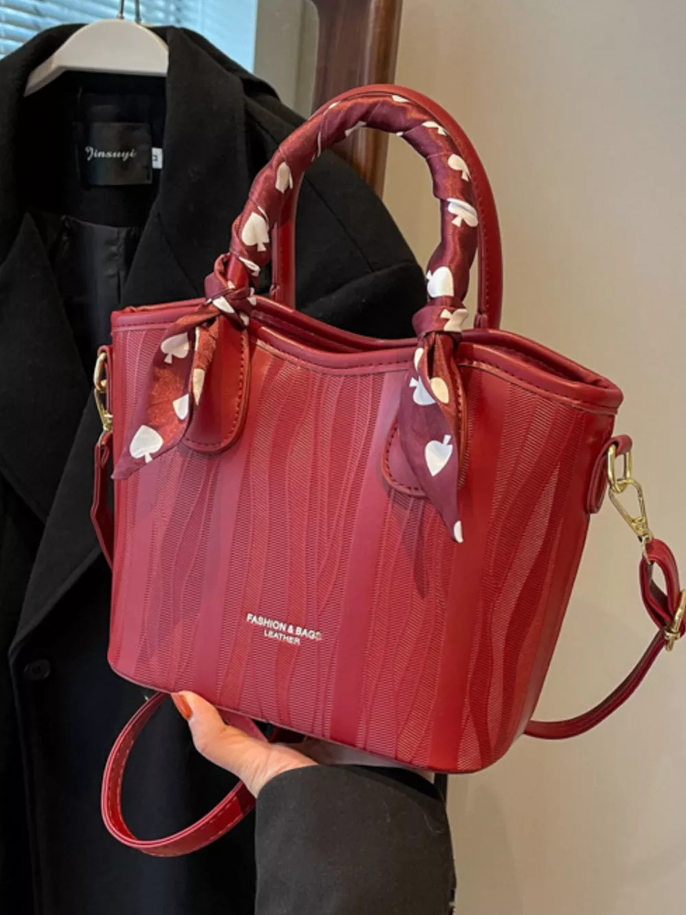 Top Handle Crossbody Bag, image 9