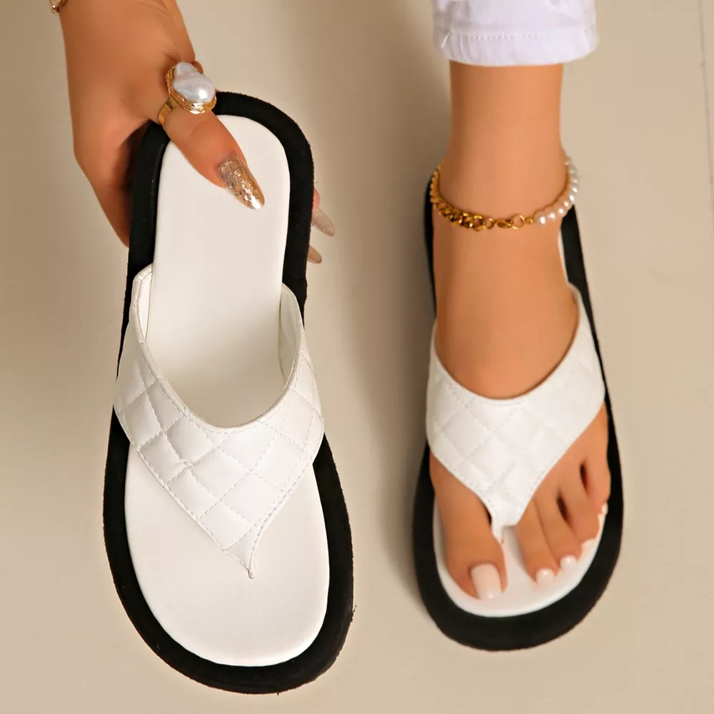 Toe Post Platform Sandals, image 4