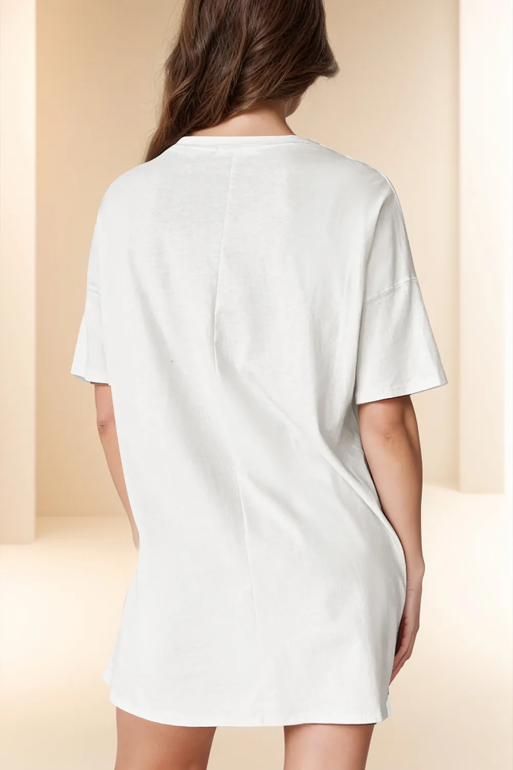 Round Neck Short Sleeve T-Shirt, image 6